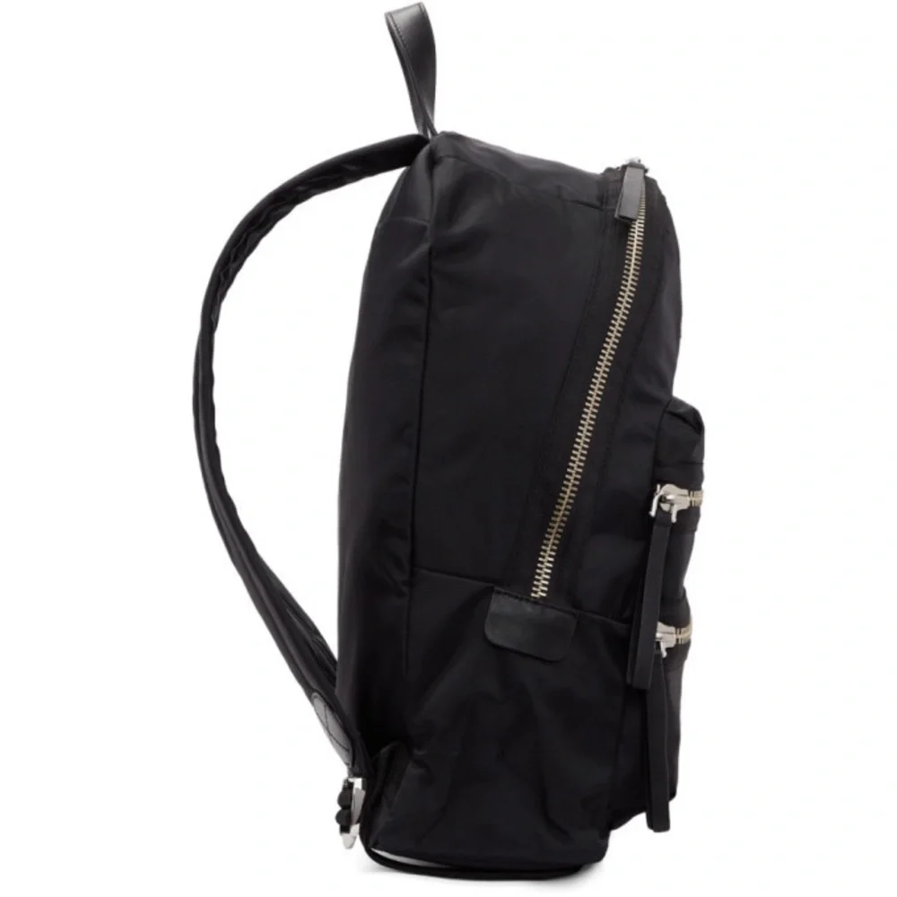 Marc Jacobs Black Biker Nylon Backpack